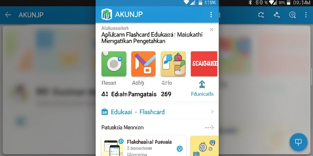 Antarmuka aplikasi AKUNJP yang menarik dan interaktif.