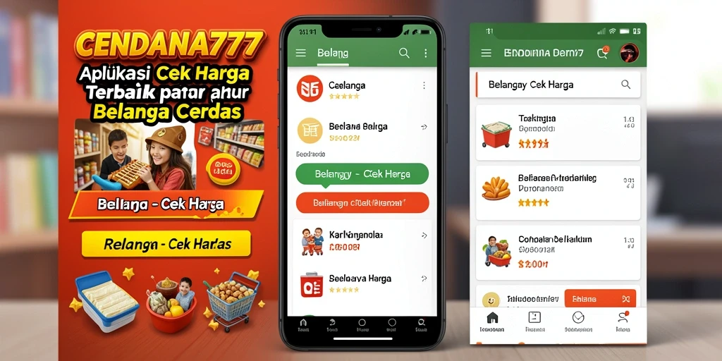 Antarmuka CENDANA777 menampilkan fitur Cek Harga secara jelas dan intuitif.