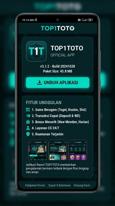 Unduh dan Instal APK top1toto Terbaru untuk Android